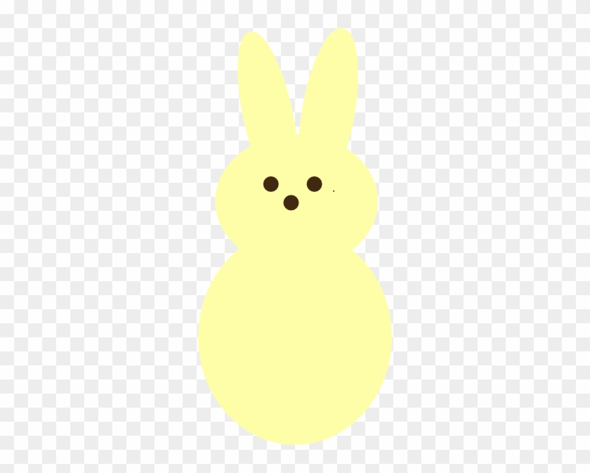 Yellow Peep Clip Art At Clker Com Vector Clip Art Online - Yellow Peep Bunny Clipart #433574