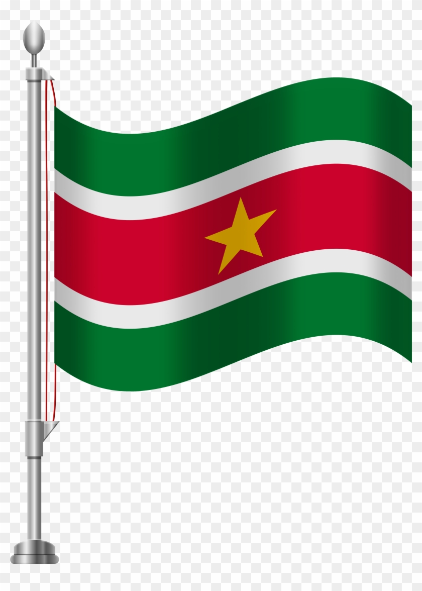 Suriname Flag Png Clip Art - Suriname Flag Png Clip Art #433776