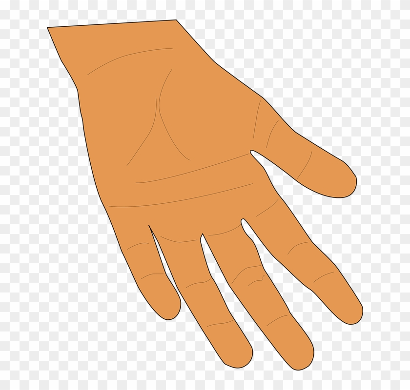 Skin - - Brown Hand Clipart #434292