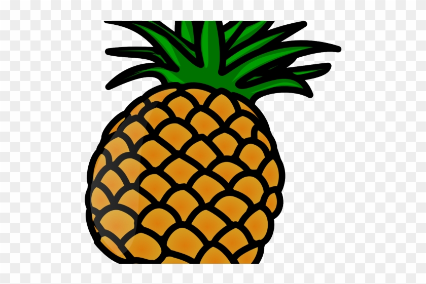Pineapple Clipart Cartoon - Pineapple Png #434327