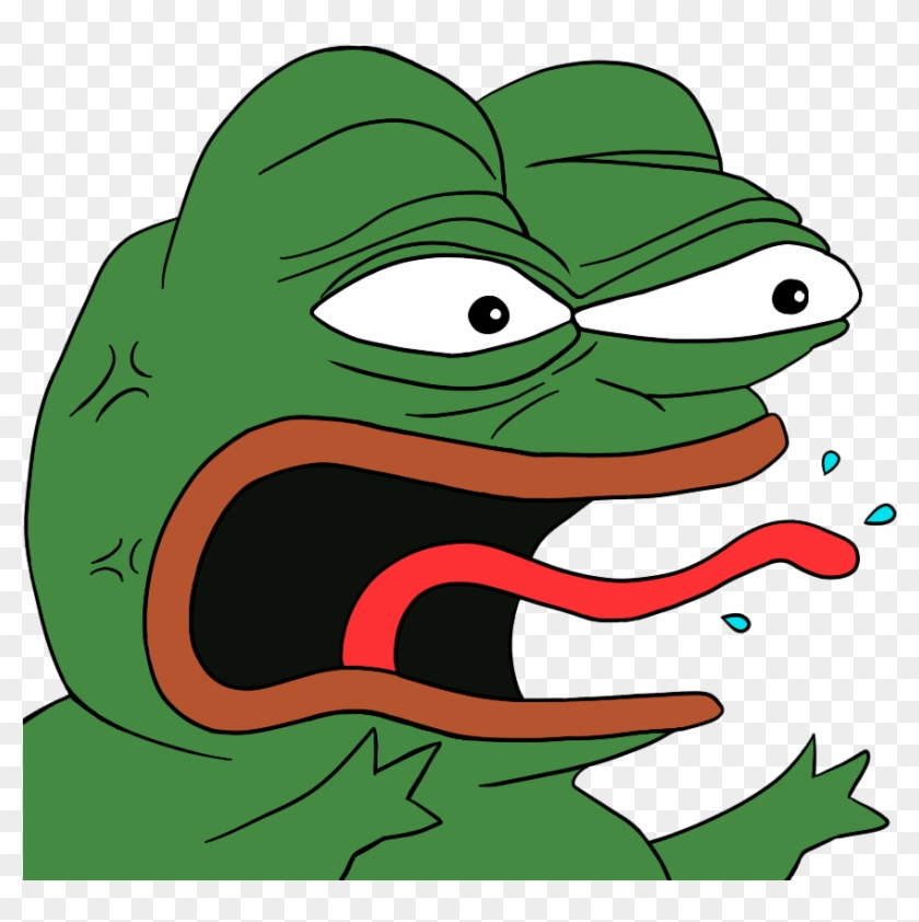 Pepe No Background - Pepe Angry #434541