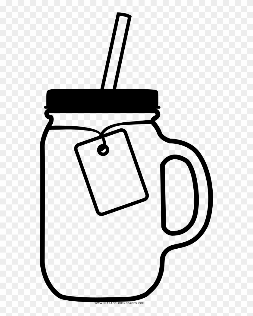 Willpower Mason Jar Coloring Page Ultra Pages - Mason Jar Vector Png #435199