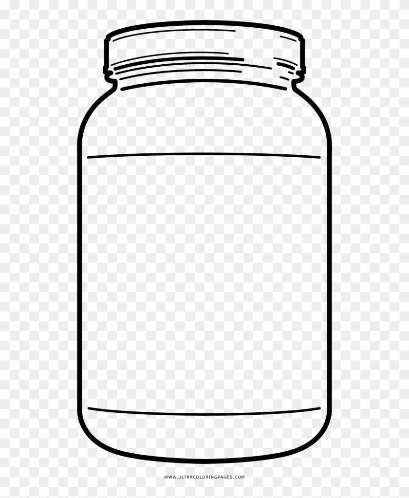 Surprise Mason Jar Coloring Page Ultra Pages - Desenhos De Frascos Para Colorir #435203