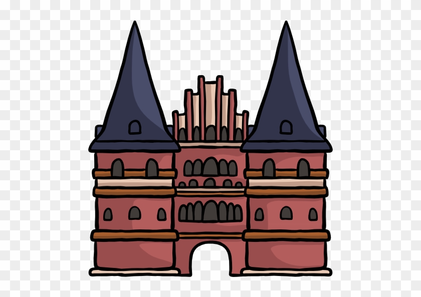 Holstentor Free Icon - Cartoon #435352