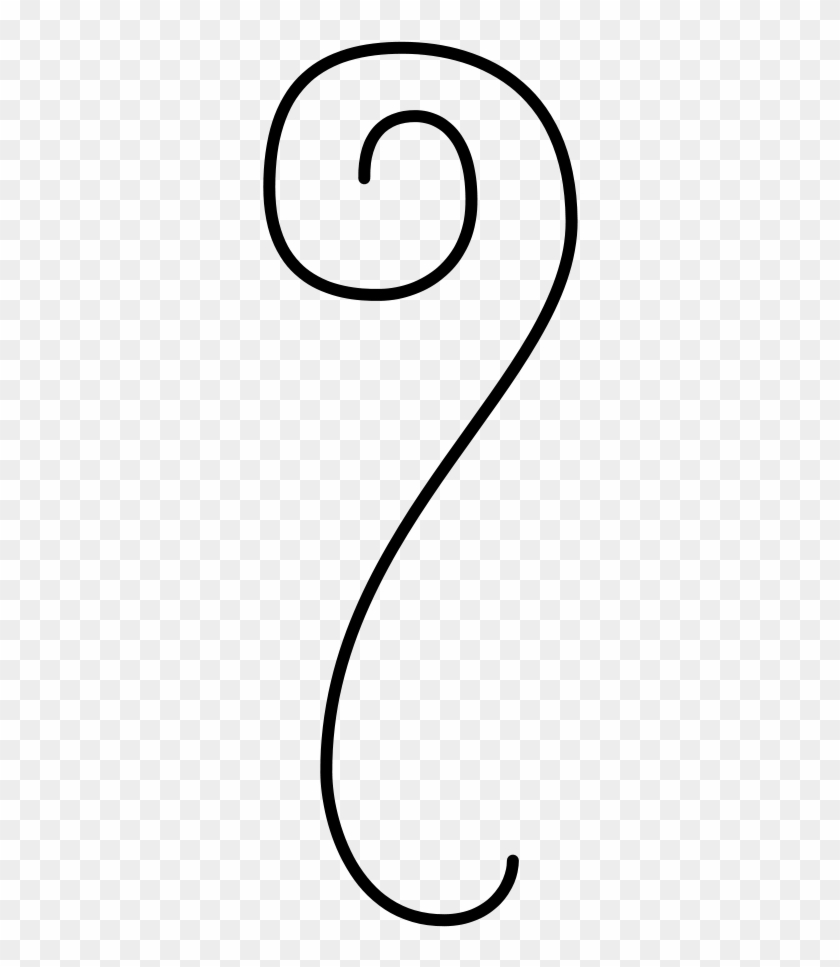 How To Set Use Flourish One Vertical 01 Svg Vector - Vertical Line Fancy #435411