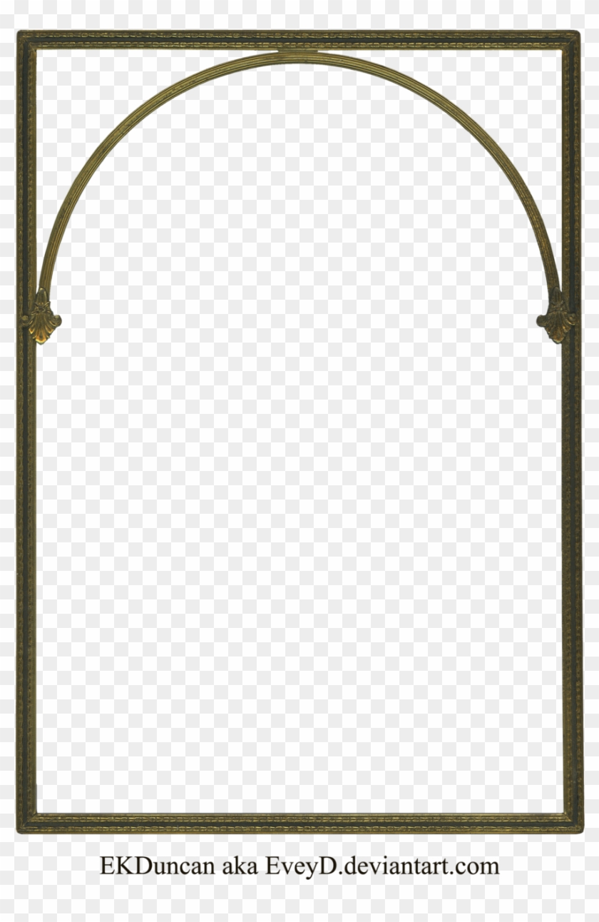 Antique Gold Vintage Frame 2 By Ekduncan By Eveyd - Picture Frame #435423
