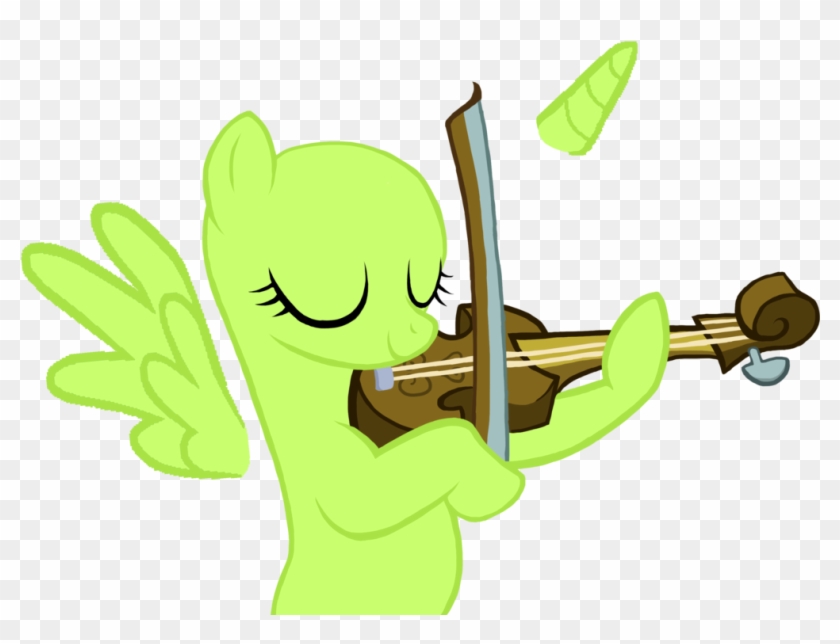 Violin Player By Prismnote - Cartoon #435834