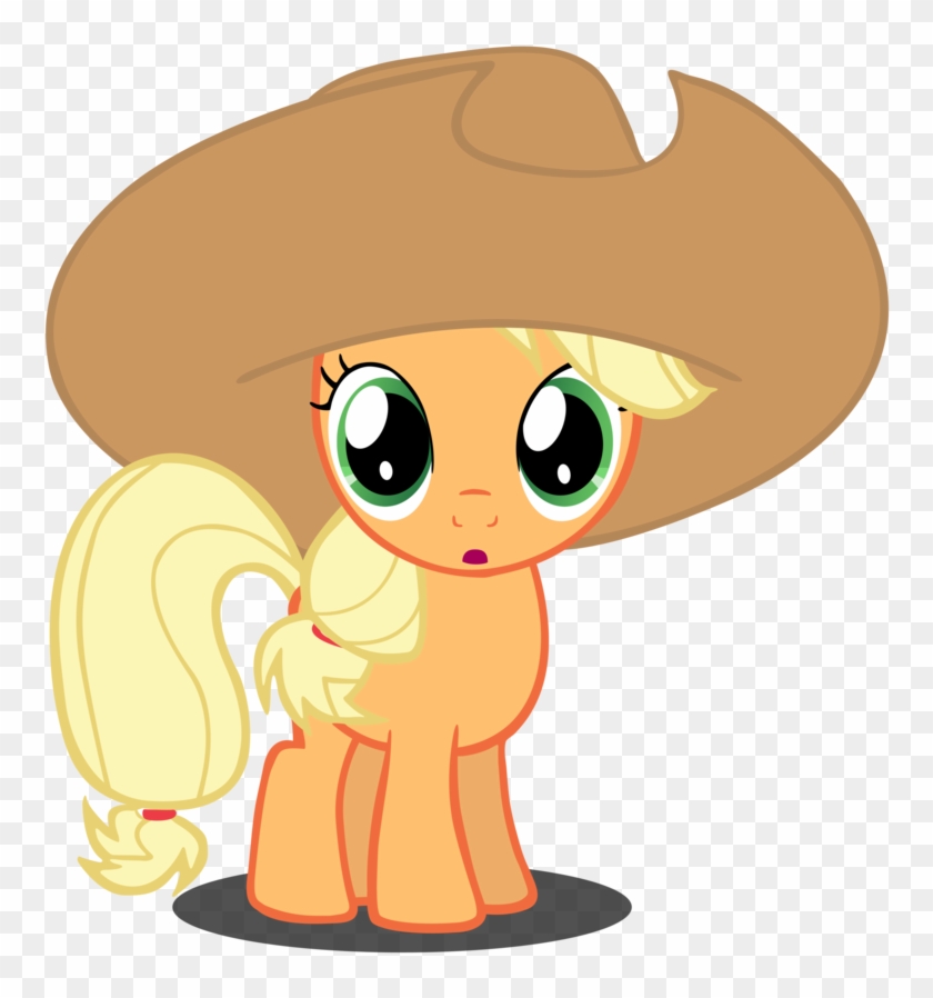 Apple Family Tree Mlp Download - Mlp Filly Applejack Hat Base #435869