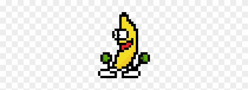Pixel Clipart Banana - Peanut Butter Jelly Time Gif #435966