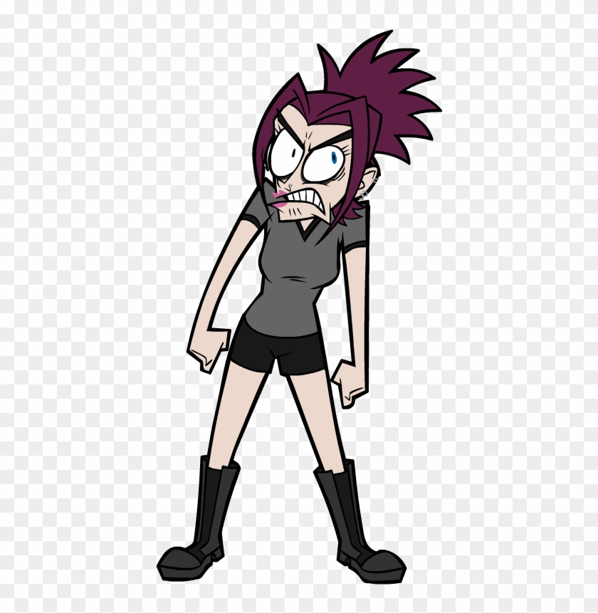Rebecca Kerswell Rebecca Is The Hostile, Tomboy Fitness - Cartoon #436291