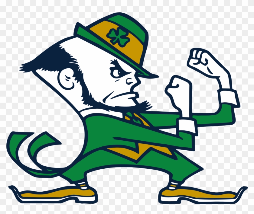 Notre Dame Leprechaun Logo - Notre Dame Fighting Irish #436502