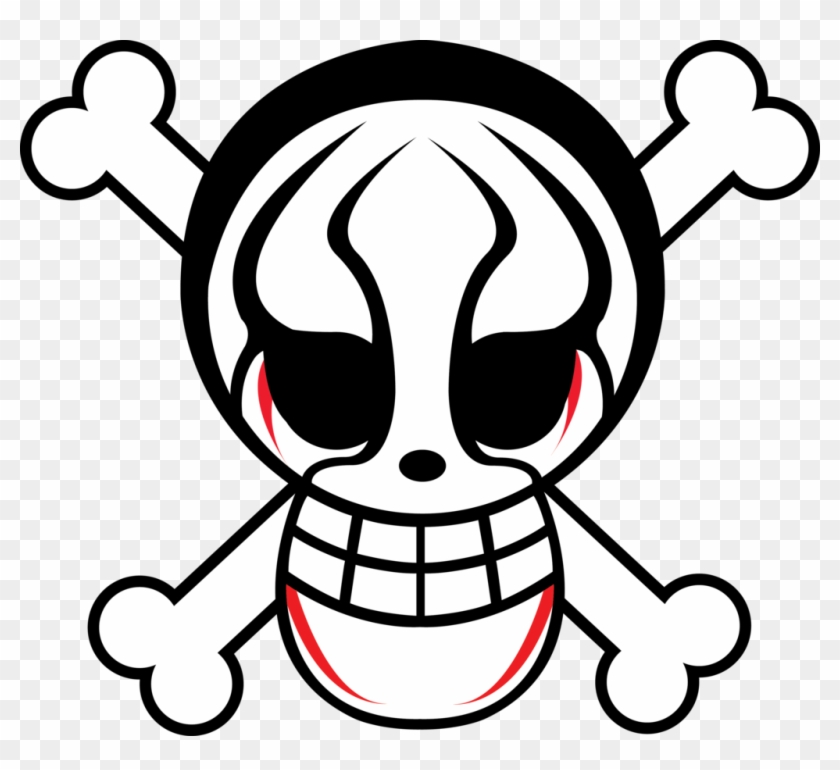 One Piece Clip Art Medium Size - Luffy Jolly Roger #436589