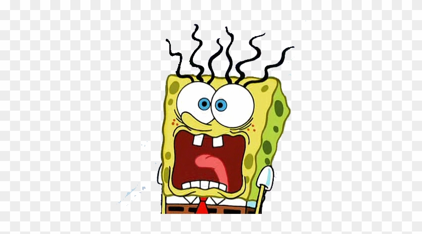 Spongebob Screaming Vector By Mrdankengine - Spongebob Scared Hash Slinging Slasher #437275