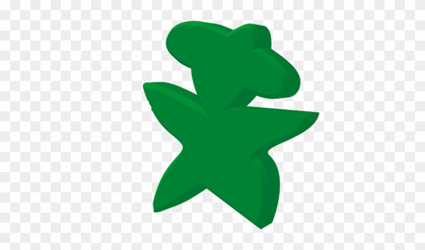 Bpsc Meeple Vert - Bpsc Meeple Vert #437471