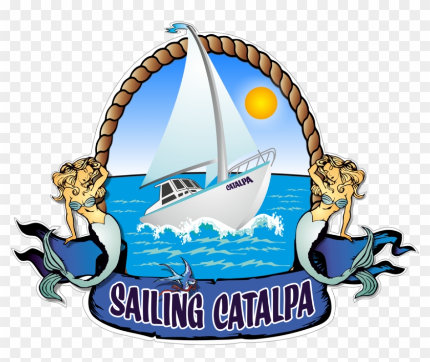 Blue Sailboat Clipart #437614