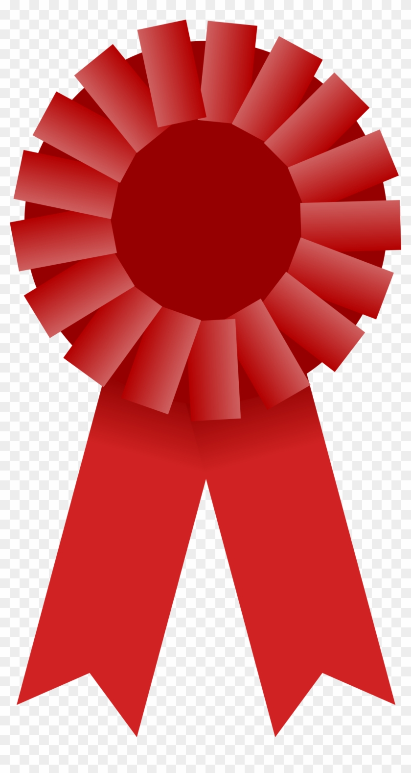 Award Ribbon Clipart Red #439072