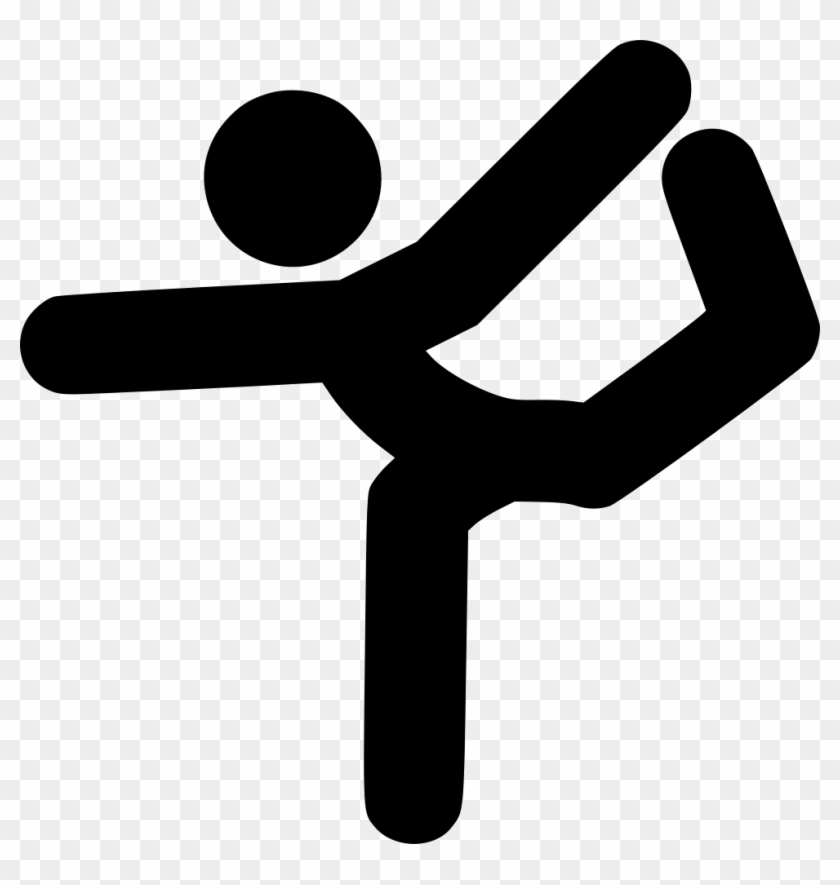Yoga Pose Ii Comments - Scalable Vector Graphics #439518