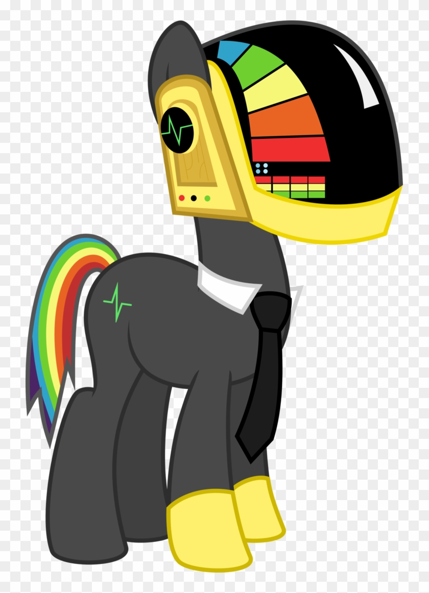 Daft Pony Guy Manuel By Taco0bender - Cartoon #439807