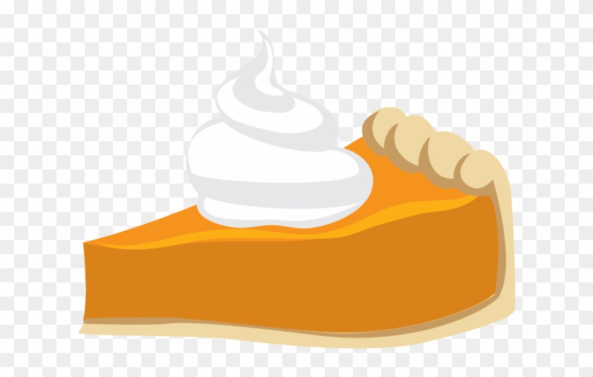 Slice Of Pumpkin Pie Cartoon And Then The Presentation - Cake #440072