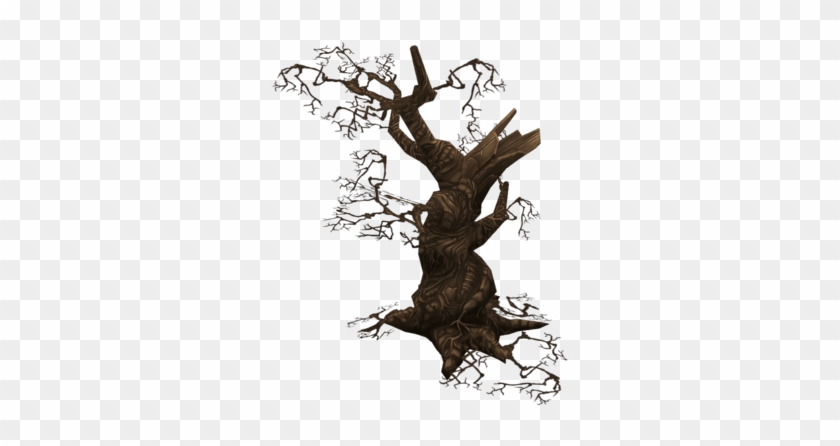 Low Poly Dead Tree Set 3d Model Low-poly Obj Fbx Ma - Low Poly #440632