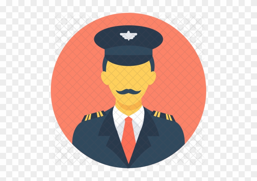 Pilot Icon - Captain Icon #440870