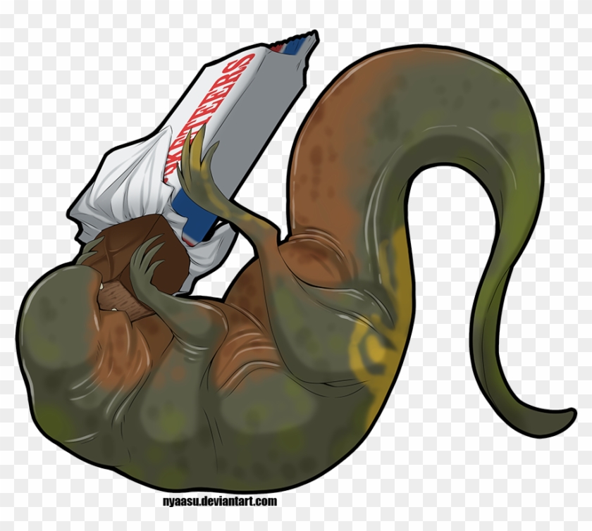Janicesung 214 12 Dart Nomming A 3 Musketeers By Nyaasu - Dart Stranger Things Fan Art #441550