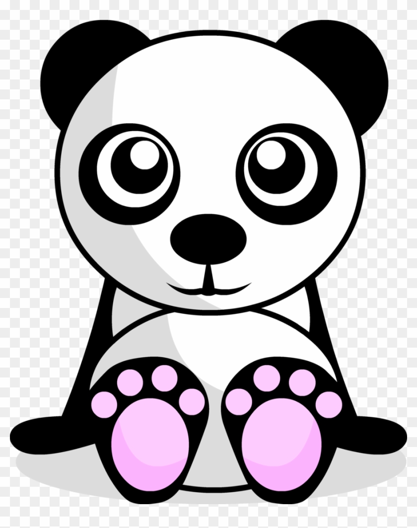 Cute Cartoon Drawings Of Pandas - Cute Panda Drawing Png #441563