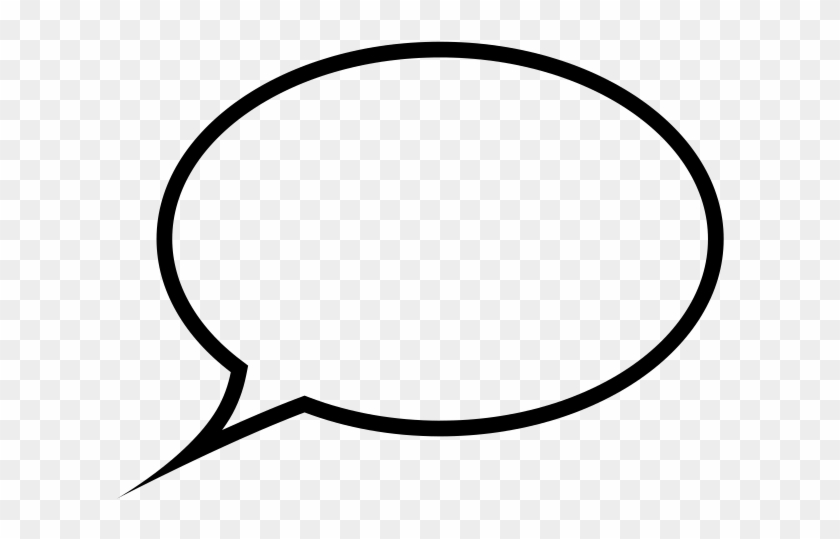 Comic Talk Bubble - Left Side Speech Bubble #441680