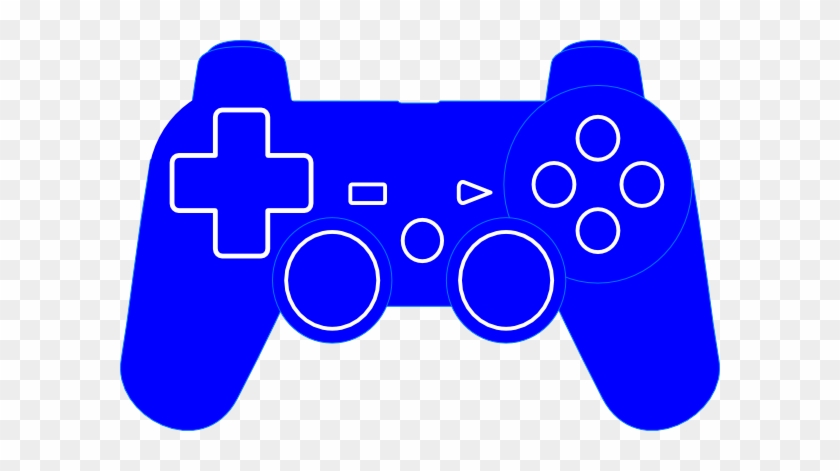 Blue Ps4 Controller Outline #441736