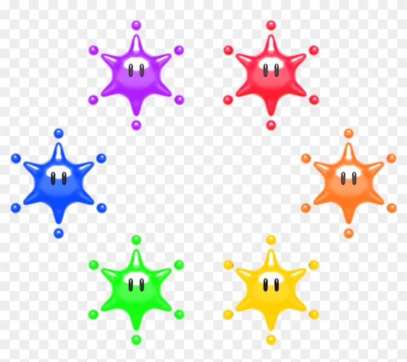 Big Paint Stars - Paper Mario Color Splash Big Paint Stars #442376