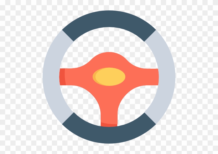 Steering Wheel Free Icon - Steering Wheel Icon Png #442689