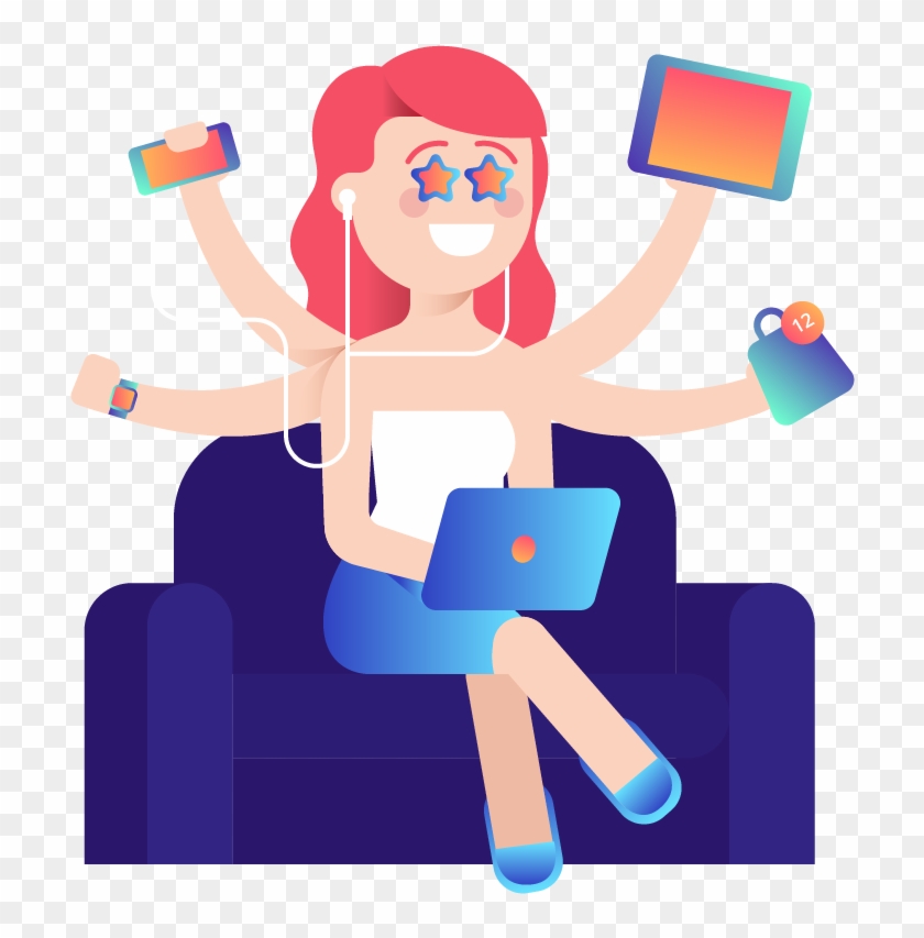 Woohoo You Experience Bliss Every Time You're Online - Cartoon #443458