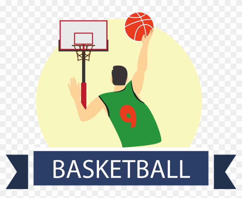 Basketball Court Cartoon 29, Buy Clip Art - Giclee Print: Basketball Sport Game : 16x16in #443771