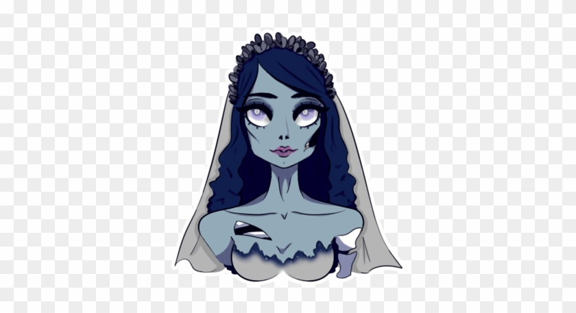 Emily, The Corpse Bride Sticker By Caroldrawsstuff - Tim Burton #443792