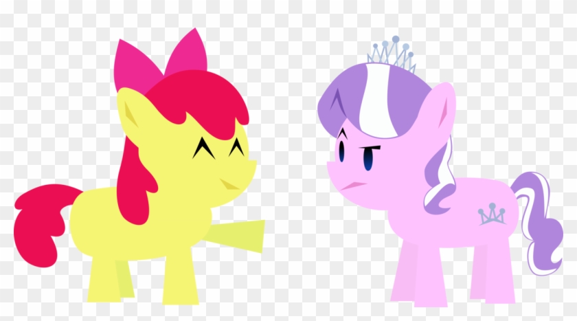 Simple Diamond Tiara And Apple Bloom By Metatiara - Apple Bloom #443885