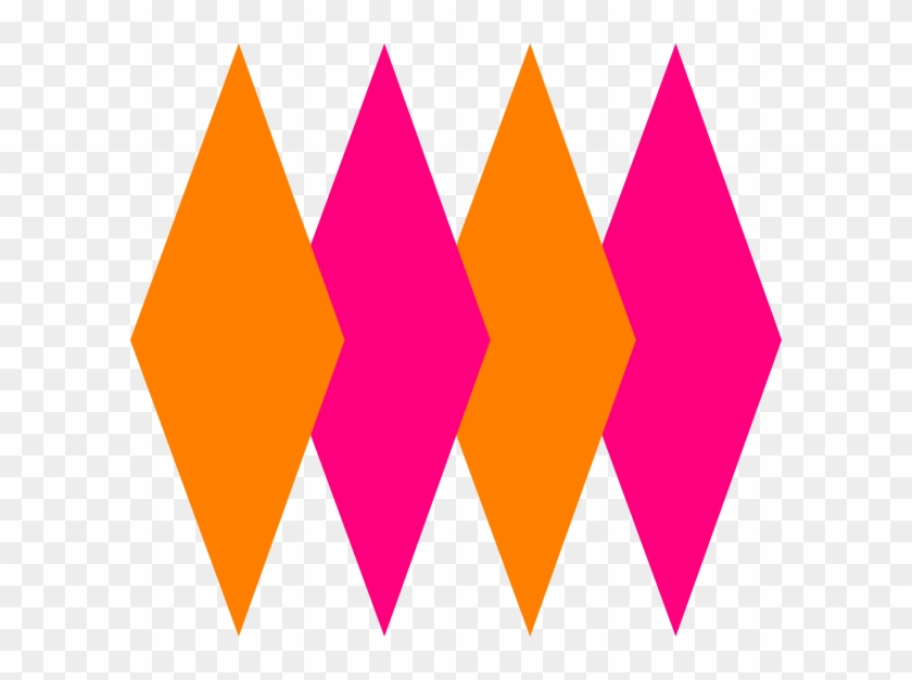Pink And Orange Clipart #443980