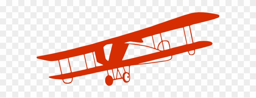Red Airplane Clipart - Fly About // Clear Stamps Pack (10cm X 18cm ) Flonz #444558