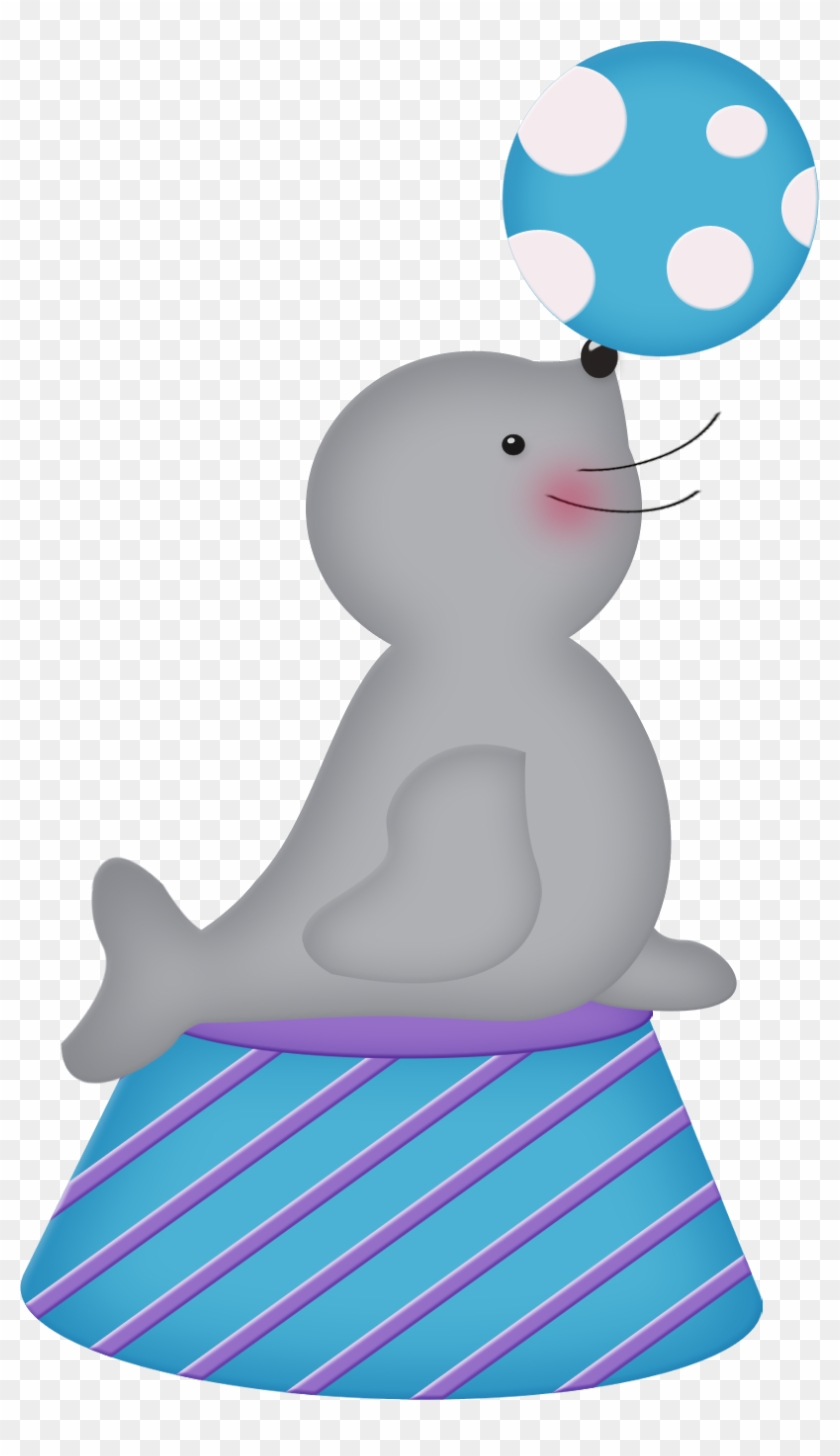 The Circus - Desenho Foca De Circo #444701