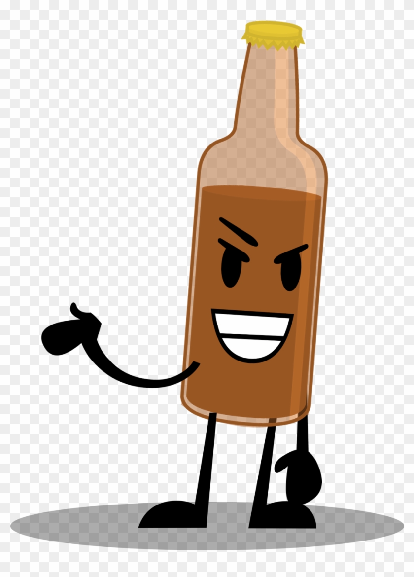 Beer New Pose - Beer Bottle Cartoon Png #444958