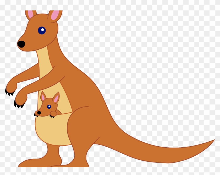 Clip Art Of Kangaroo #445052