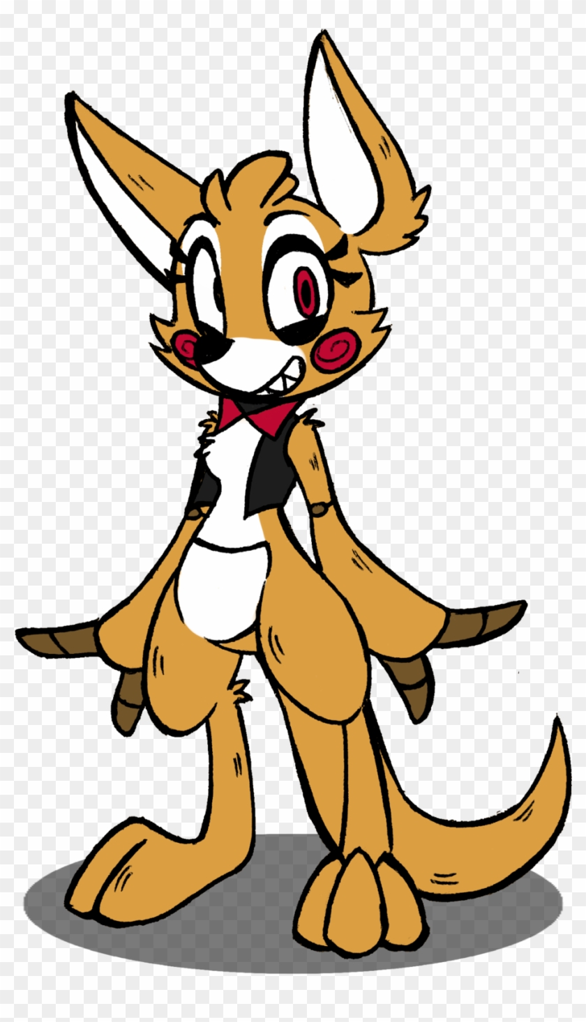 Ultramarinaa 127 27 Karo Cartoon Style By Ultramarinaa - Fnaf Kangaroo #445091