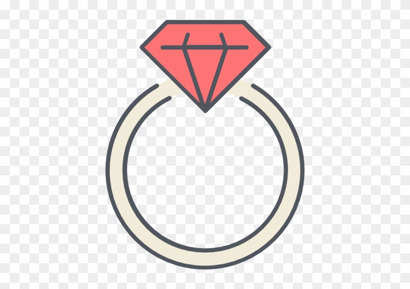 Engagement Ring Free Icon - Icono Anillo De Compromiso #445335