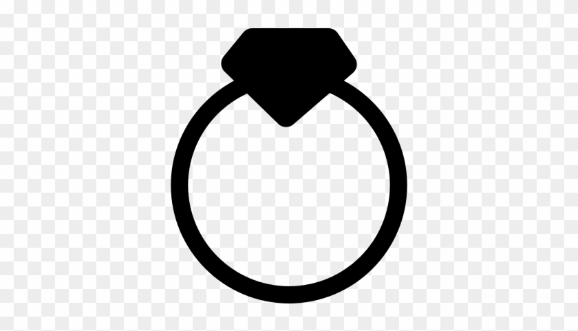 Diamond Ring Vector - Ring #445391