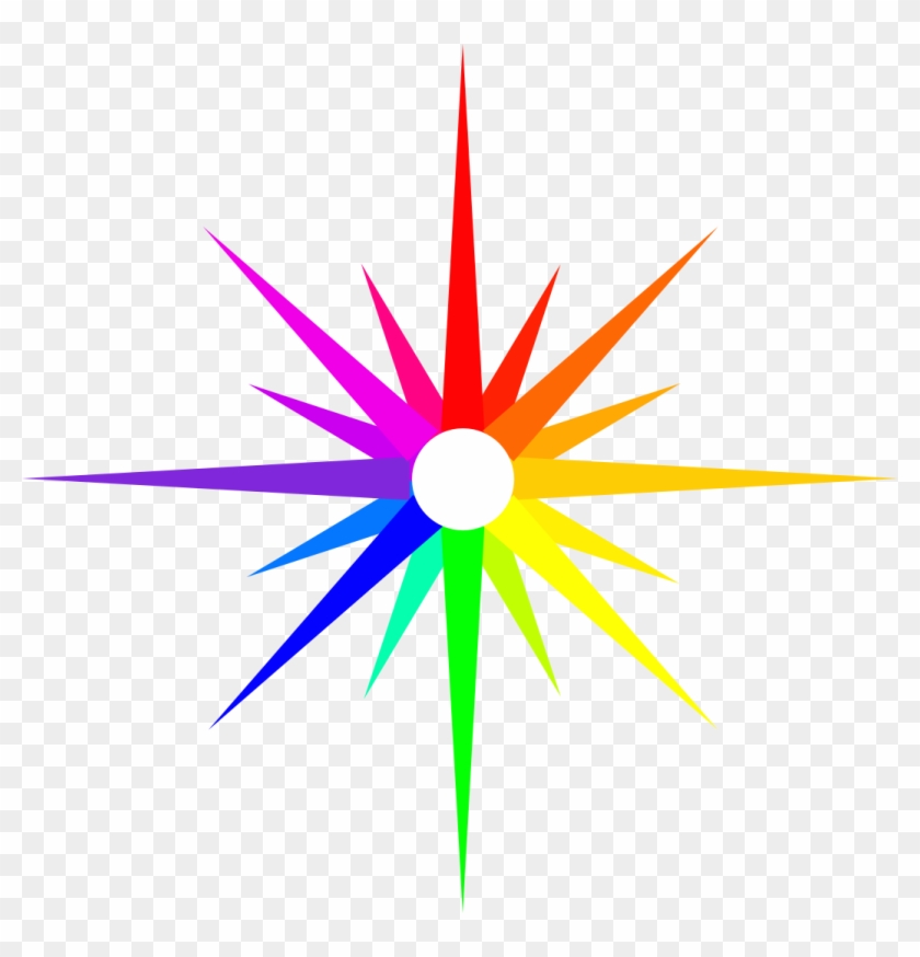 Images For Fancy Compass Rose Clip Art - Fancy Compass Rose #445721