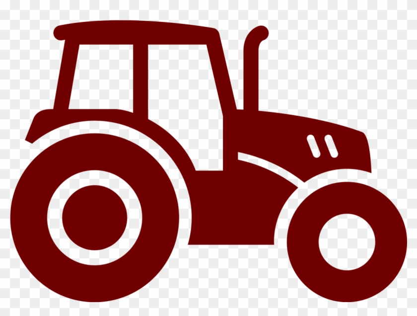 Tractors - Silhouette Tractor #446599