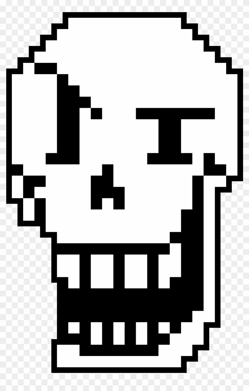 Papyrus's Face By Axis-strike - Undertale - Papyrus Shirt - Trash Can Tshirt #447183
