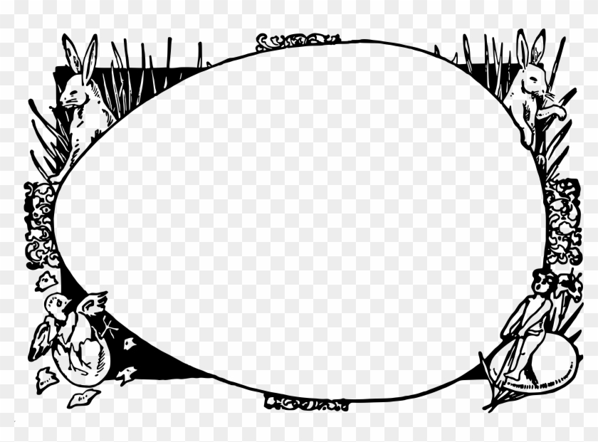 Borders And Frames Easter Egg Picture Frames Clip Art - Borders And Frames Easter Egg Picture Frames Clip Art #447231