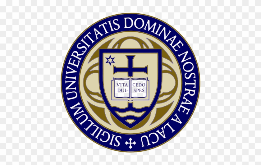 Carved Wall Plaque Of The Seal Of The University Of - University Of Notre Dame Crest #447441