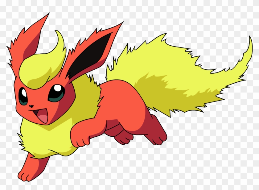 Printable Pokemon Go Clipart - Fire Evolution Of Eevee #447595