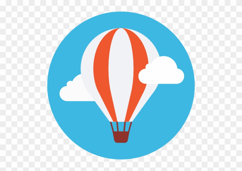 Hot Air Balloon Free Icon - Hot Air Balloon Icon #448138